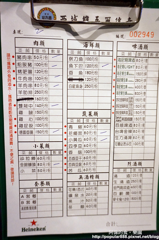 【中山國中站】〈維吾爾新疆碳烤〉大漠香料加孜然調味，使碳烤食材更香更美味，十年老店口碑不墜，靠的就是真材實料與真功夫!