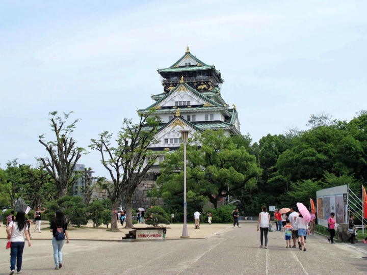【Osaka.走跳】見證戰國興衰的大阪城與大阪人的廚房之黑門市場