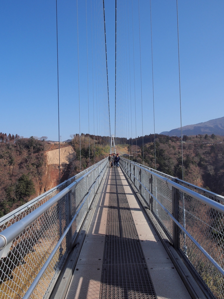 [日本北九州自助行]-大分-長達近390m的九重"夢"大吊橋