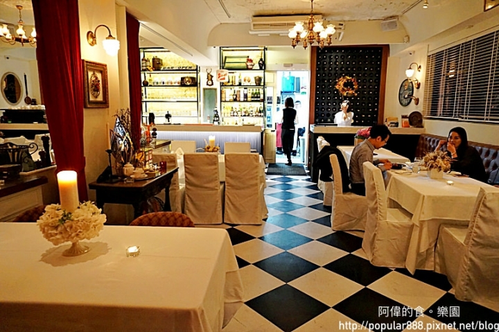 【松江南京站】 <香頌私宅洋樓>台北神秘私廚餐廳，帶點南洋風的兩層樓白色洋房，供應頂級美味料理與美酒，非常棒的用餐經驗！