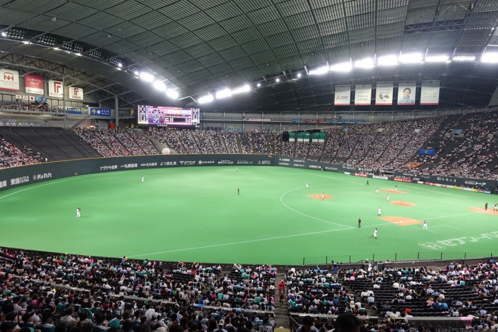 【2016 北海道親子行】帶寶寶到札幌巨蛋看球去。來幫陽岱鋼加油!!