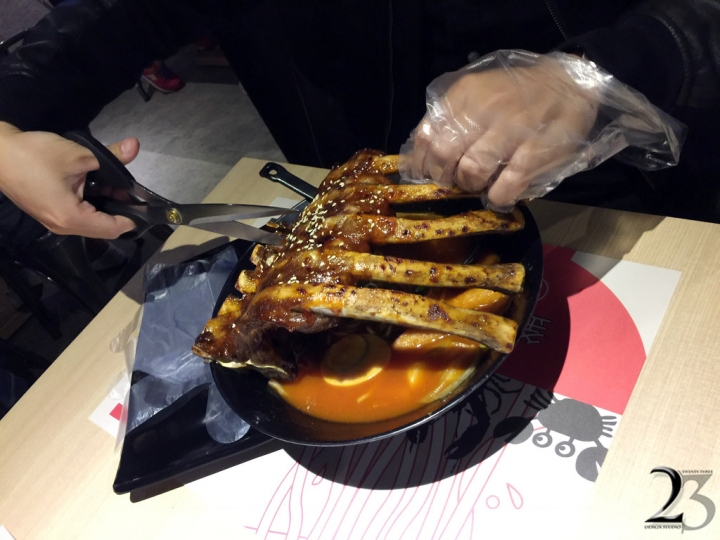台中中科韓國名氣釜山拉麵肋排拉麵大推