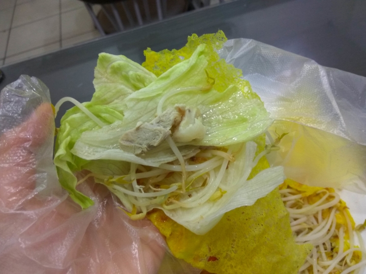 [越南料理]苗栗頭份秋水越南河粉·蛋餅食記~生意挺不錯的~蛋餅很特別~