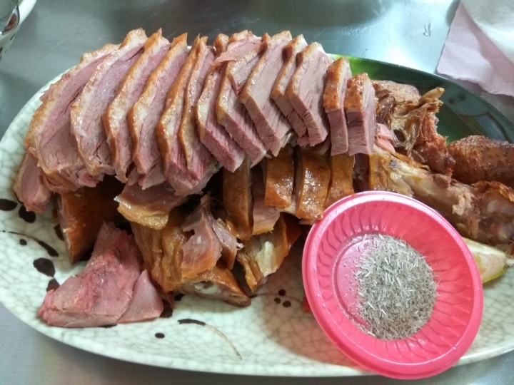 [鵝肉店/乾麵/米血]彰化市歐家鵝肉店晚餐食記~~平價,茶鵝好吃喔!