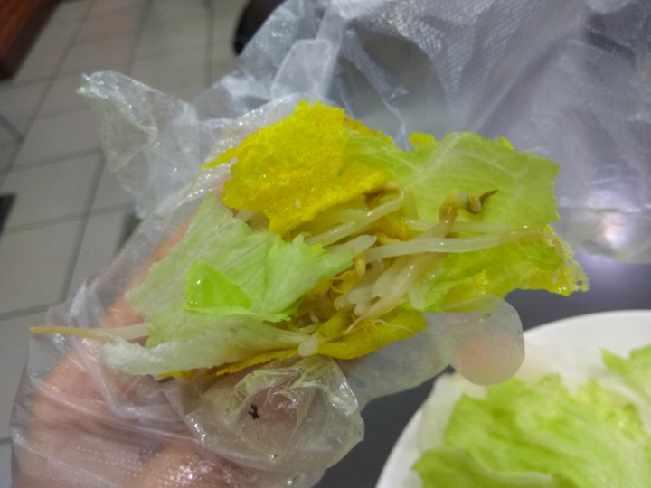 [越南料理]苗栗頭份秋水越南河粉·蛋餅食記~生意挺不錯的~蛋餅很特別~