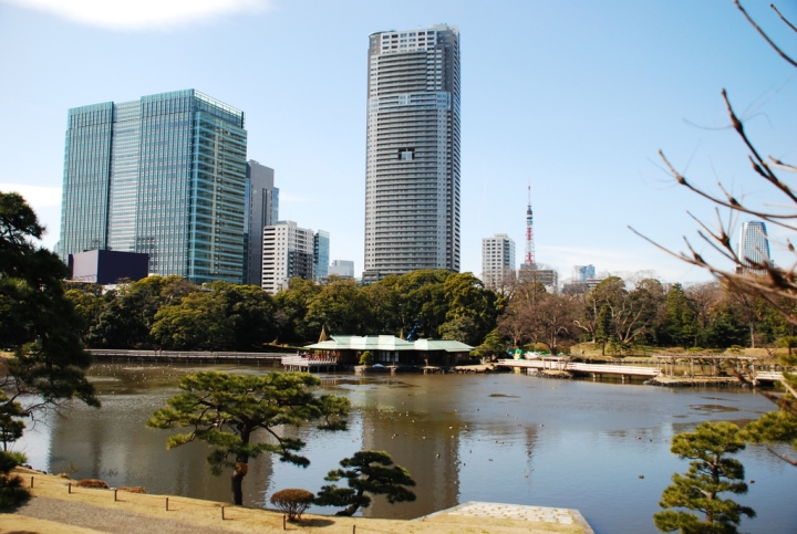 <日本>2014老男人日本流浪記~舊浜離宮庭院及台場