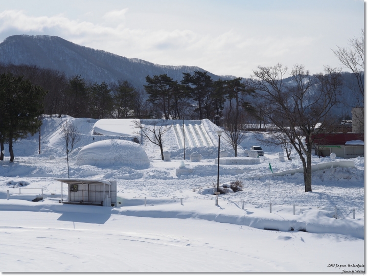 [日本東北自助行]-延伸北海道函館-巧遇冰雪奇緣雪寶-大沼國定公園(爽吃3.6kg帝王蟹)