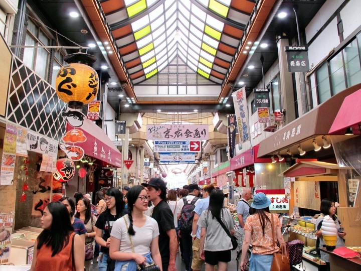 【Osaka.走跳】見證戰國興衰的大阪城與大阪人的廚房之黑門市場