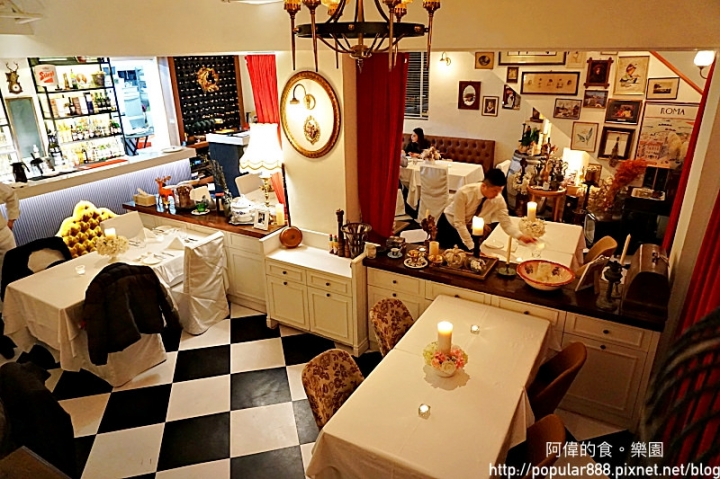 【松江南京站】 <香頌私宅洋樓>台北神秘私廚餐廳，帶點南洋風的兩層樓白色洋房，供應頂級美味料理與美酒，非常棒的用餐經驗！