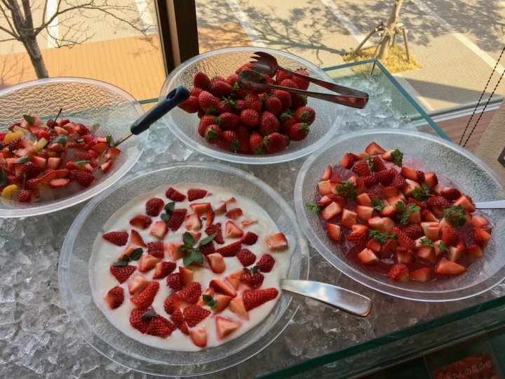 【美食。食記】東京 國際展示場 食材不俗 長輩適合 創菜Patio 台場 草莓 吃到飽 飯店 Buffet 推薦