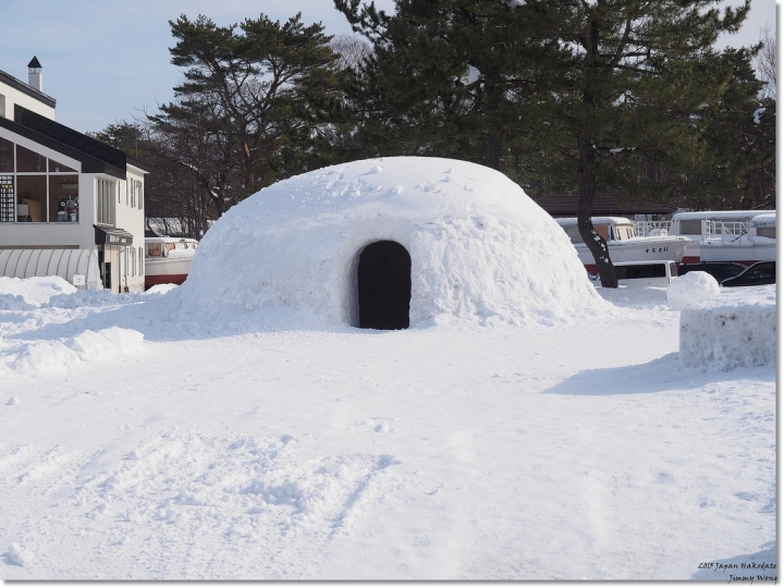 [日本東北自助行]-延伸北海道函館-巧遇冰雪奇緣雪寶-大沼國定公園(爽吃3.6kg帝王蟹)