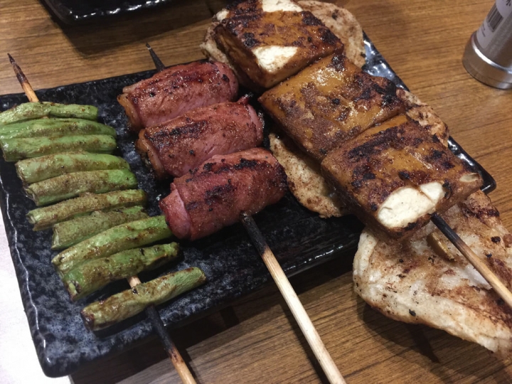 【食記】新莊輔大。柒-串燒屋~平價又好吃的串燒