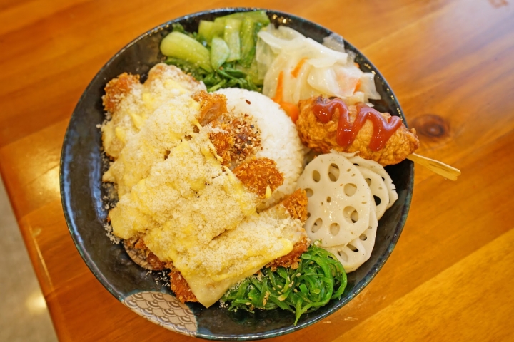 [食記] 新竹 雙饗丼。料好實在、口味創新的日式丼飯便當(近清大後門)