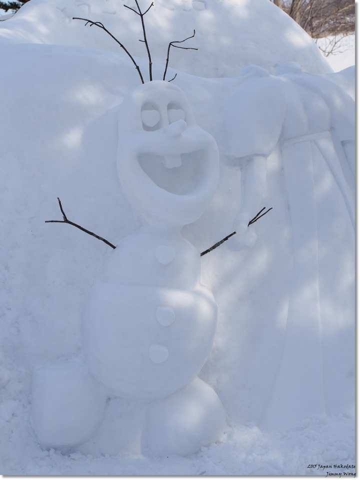 [日本東北自助行]-延伸北海道函館-巧遇冰雪奇緣雪寶-大沼國定公園(爽吃3.6kg帝王蟹)