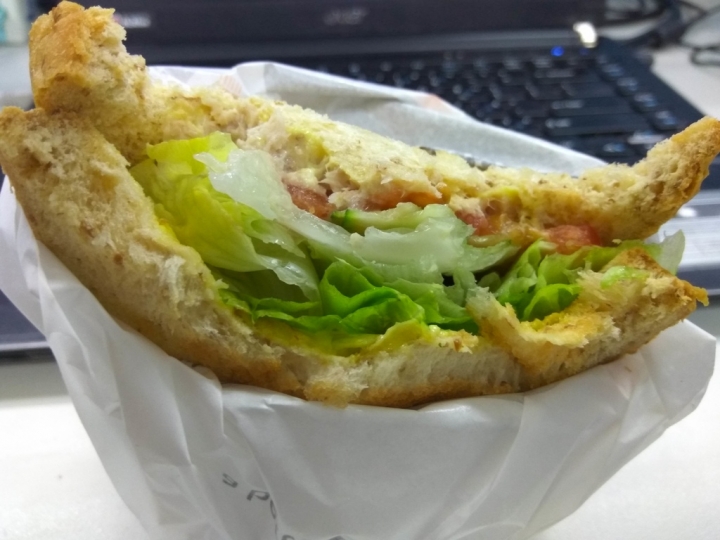 [咖啡/早餐/熱壓吐司/三明治]苗栗頭份和平店路易莎咖啡Louisa coffee早餐食記
