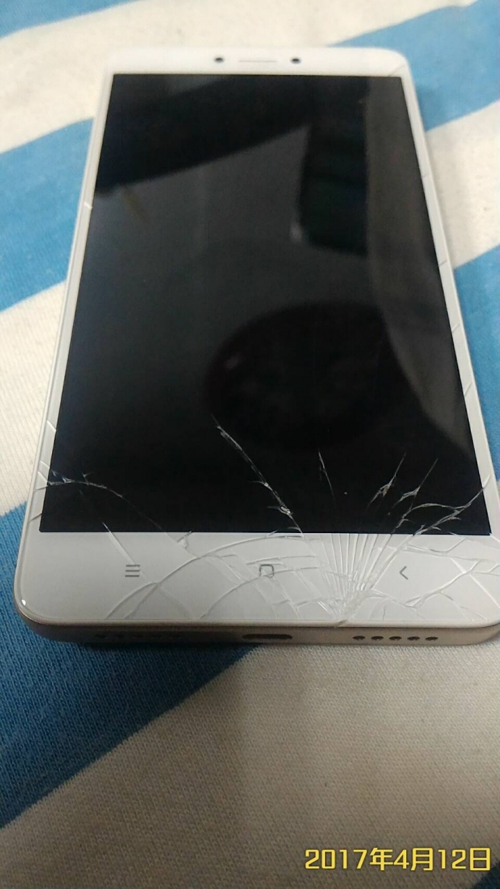 小米 NOTE4X 破屏首發