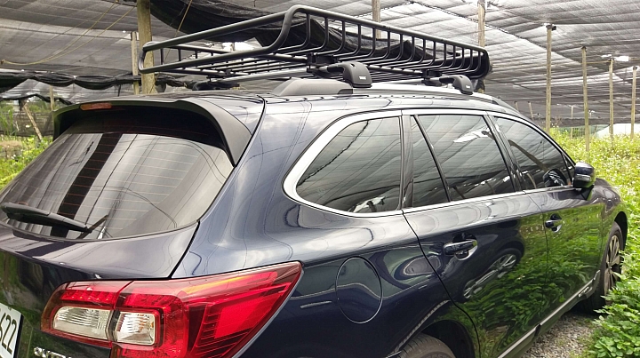Outback 車頂架及行李盤 開箱