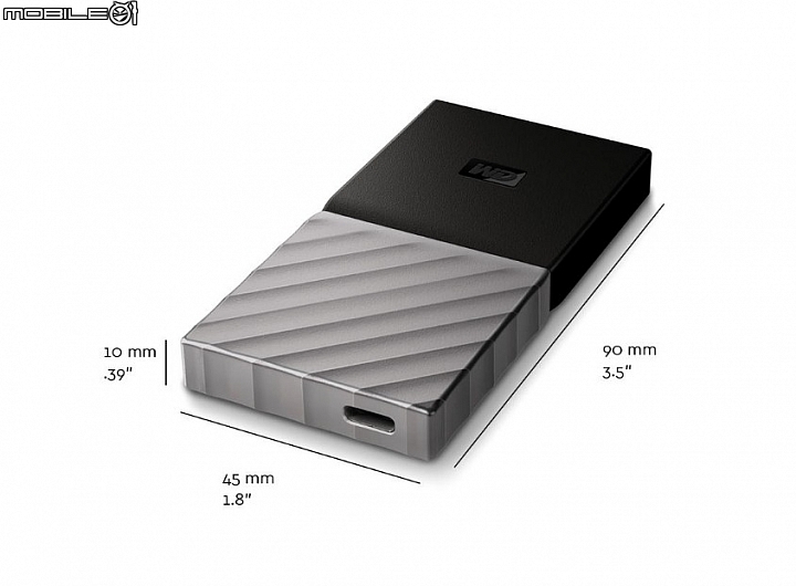 最高傳輸達515MB/s WD推出My Passport SSD USB3.1 Type-C行動固態硬碟