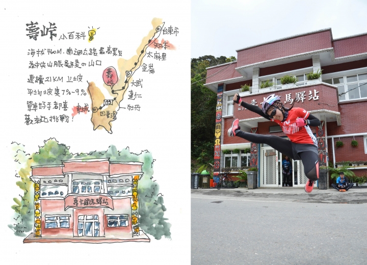 【悠悠の旅繪紀行】單車環島 人生的挑戰