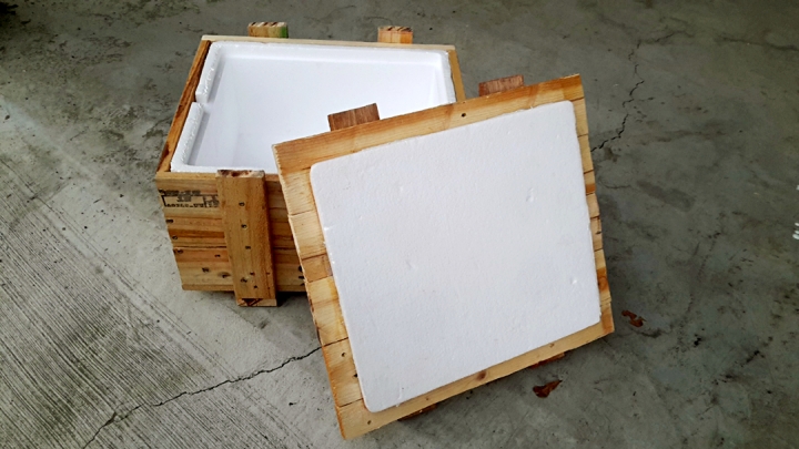 窮人版假掰廚房餐具收納箱DIY