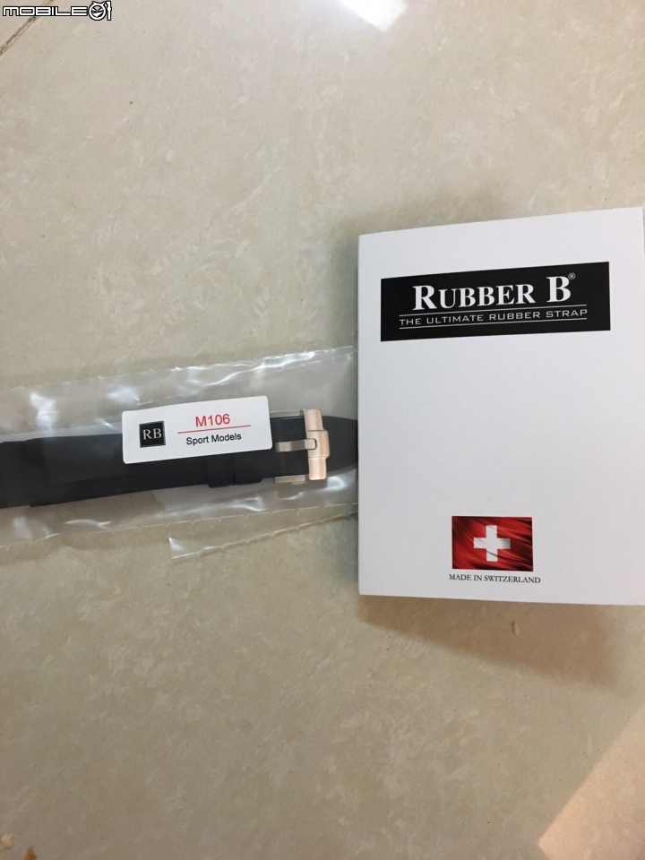 更換 Rubber b ！