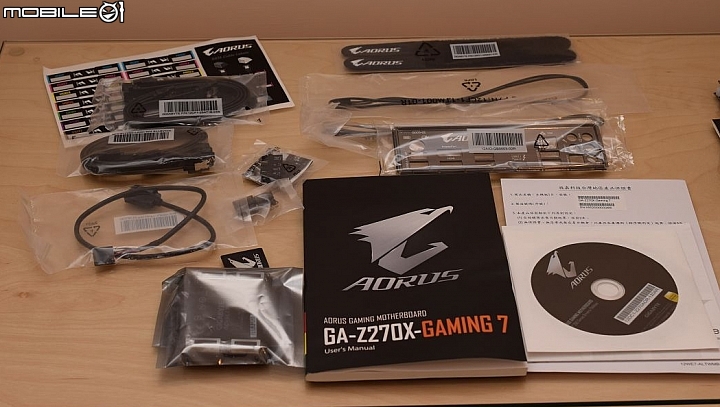 [開箱] 技嘉 AORUS 電競 Z270X-GAMING 7 & Optane測試