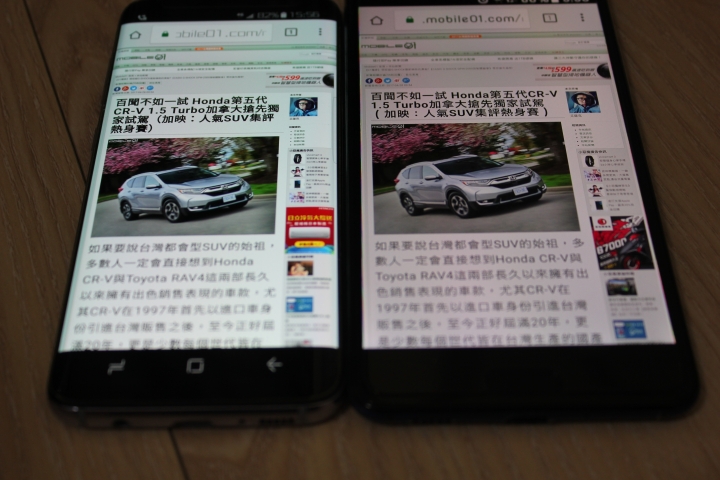 S8紫灰開箱測試 - 與HTC U Ultra比較 : 螢幕、拍照、效能、操作等詳測心得(5/1更新訊號、網速和影片測試)