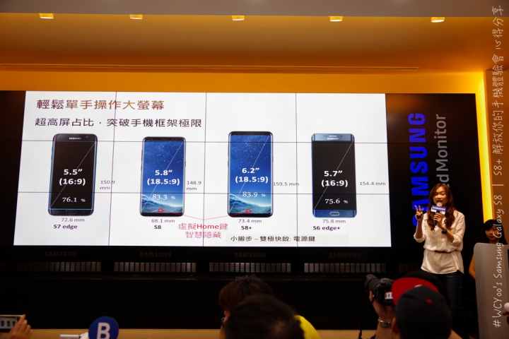既變大也縮小＃Samsung Galaxy S8 | S8+ 解放你的手機體驗會台北場分享
