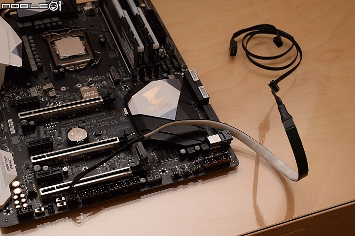[開箱] 技嘉 AORUS 電競 Z270X-GAMING 7 & Optane測試