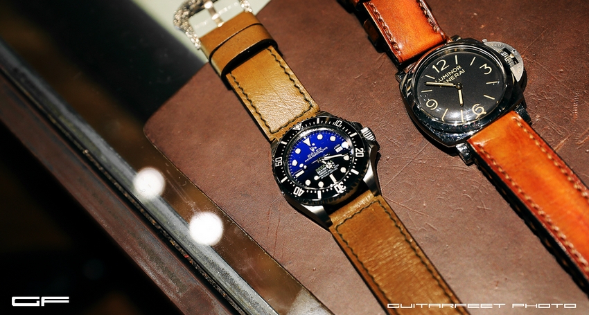 當Rolex 116660 DeepSea 遇上手工訂製皮錶帶 = ?