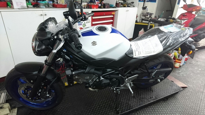 2017 SV650 1000km 初步心得