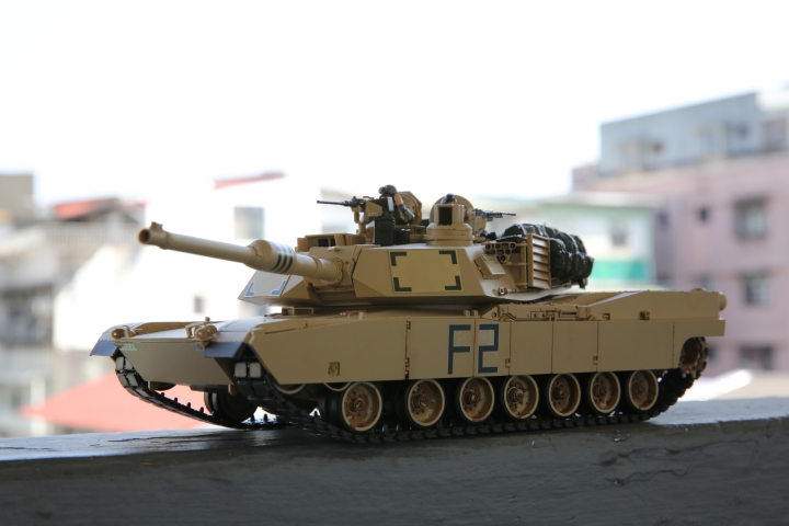 第一次嘗試軍模 TAMIYA 1/35 M1A2 Abrams