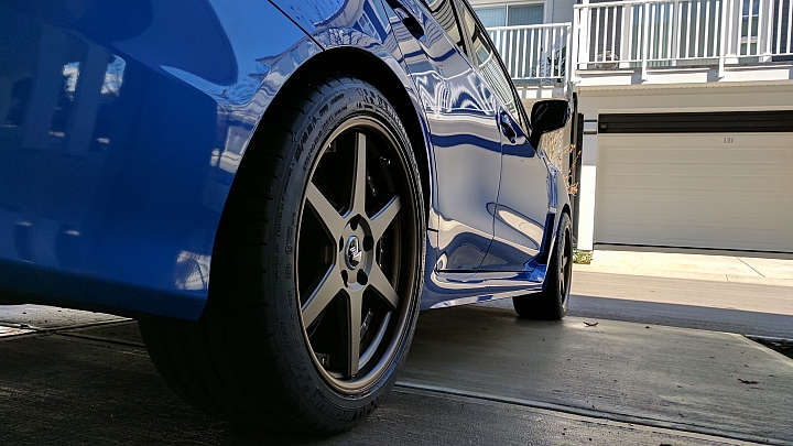 Works 輪框 ST1 + 全新 PSS (2017 WRX)
