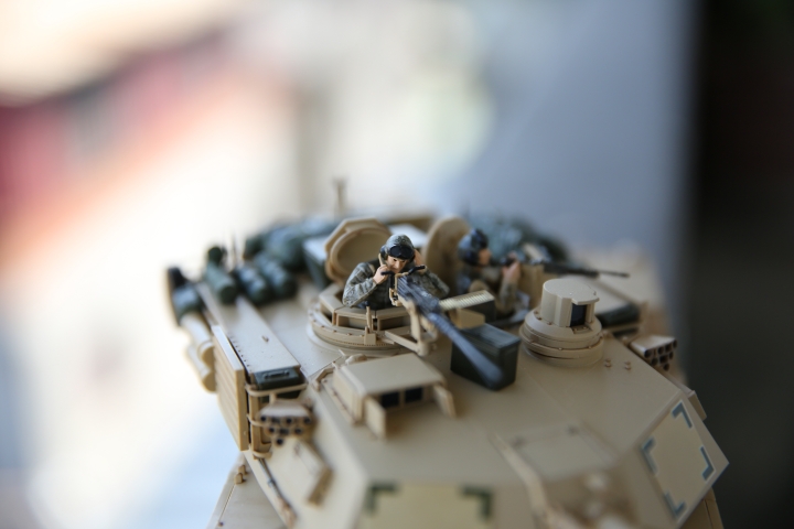 第一次嘗試軍模 TAMIYA 1/35 M1A2 Abrams