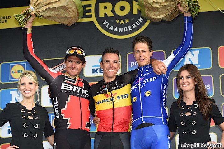 關於2017 法蘭德斯古典賽 (Ronde van Vlaanderen), 看到緊抓住機會, 和被命運牽絆的兩樣情