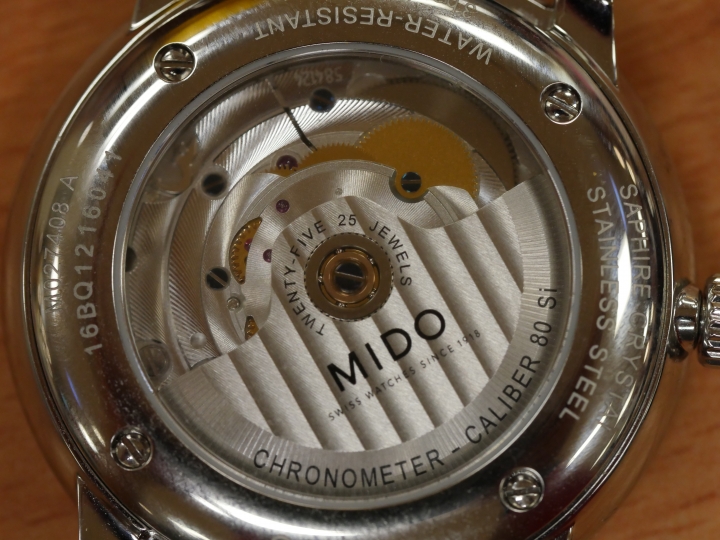 [分享] MIDO Baroncelli III Caliber Si 對錶