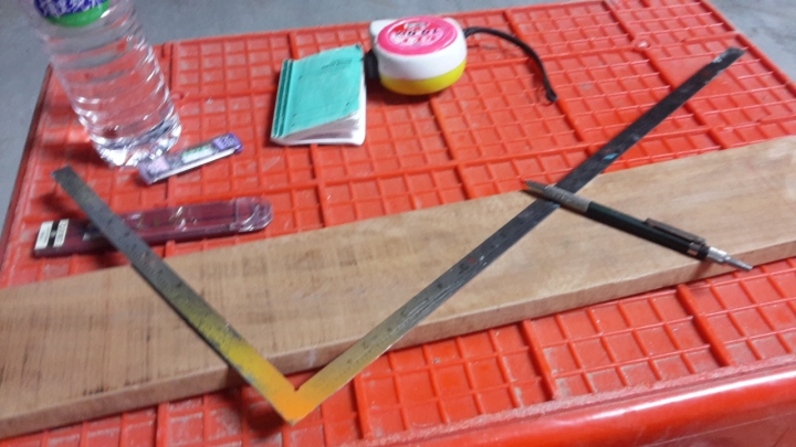 窮人版假掰廚房餐具收納箱DIY