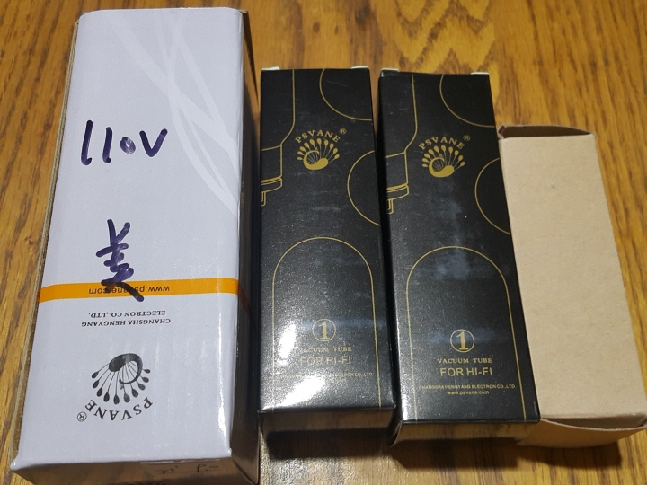 便宜的老陳EL34膽機開箱"真空管音響"+換管