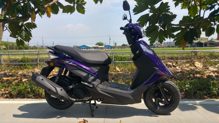 Z1 ATTILA 125 紫色開箱