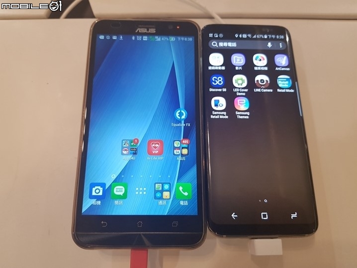 突破視界、虹膜保全、行動支付、DEX桌面、防塵防水、手機單眼 -《Samsung Galaxy S8 │ S8+ 解放你的手機》體驗會高雄場