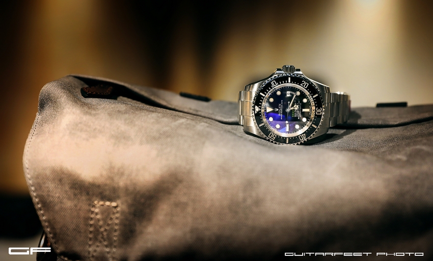 當Rolex 116660 DeepSea 遇上手工訂製皮錶帶 = ?
