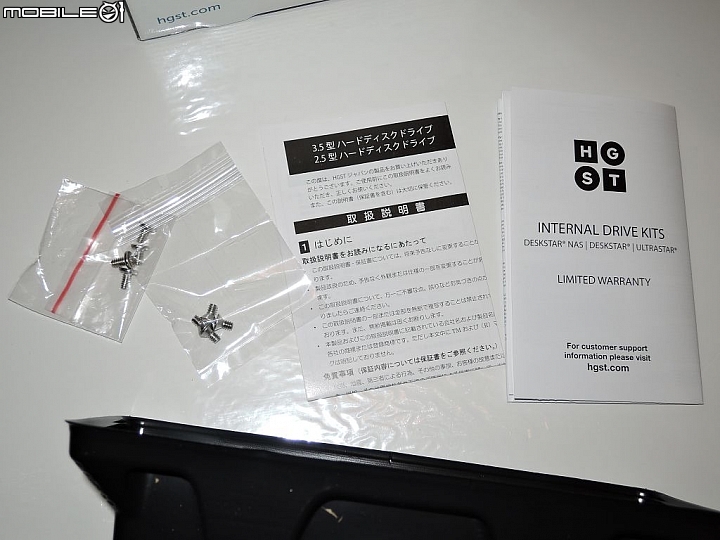 HGST 氦氣填充技術 NAS HDD 8TB 開箱