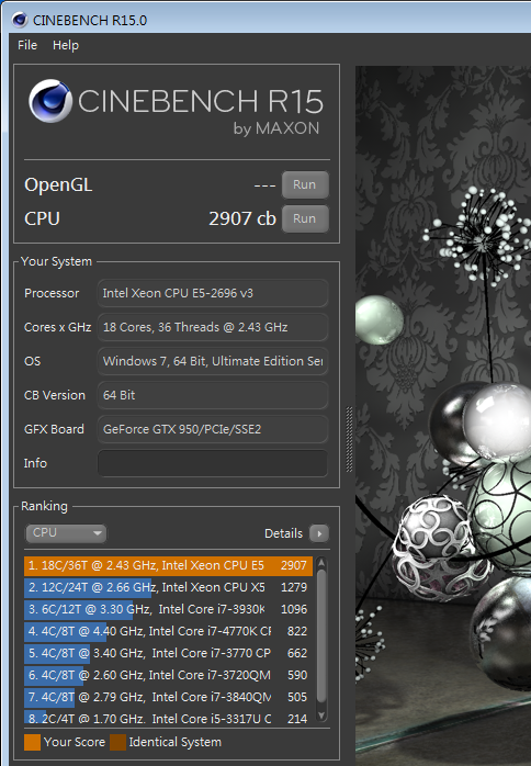 E5-2696v3 超頻4G小測