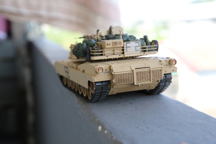 第一次嘗試軍模 TAMIYA 1/35 M1A2 Abrams