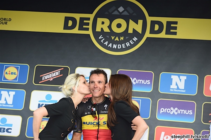 關於2017 法蘭德斯古典賽 (Ronde van Vlaanderen), 看到緊抓住機會, 和被命運牽絆的兩樣情