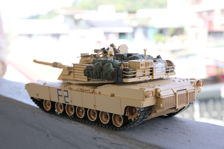 第一次嘗試軍模 TAMIYA 1/35 M1A2 Abrams