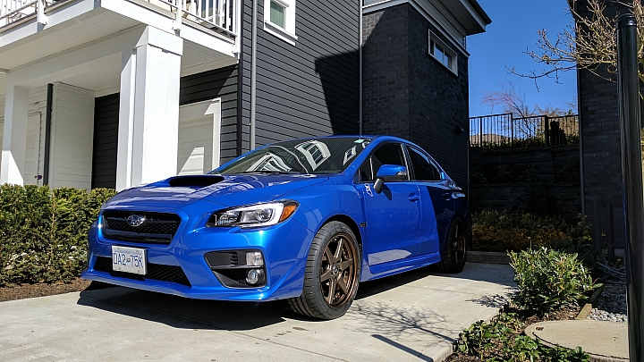 Works 輪框 ST1 + 全新 PSS (2017 WRX)