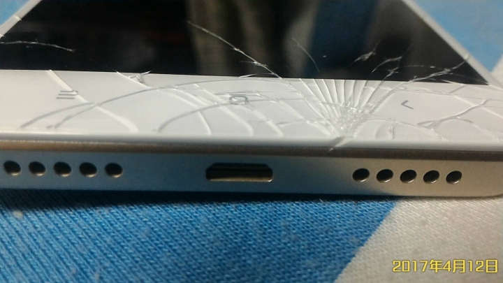 小米 NOTE4X 破屏首發
