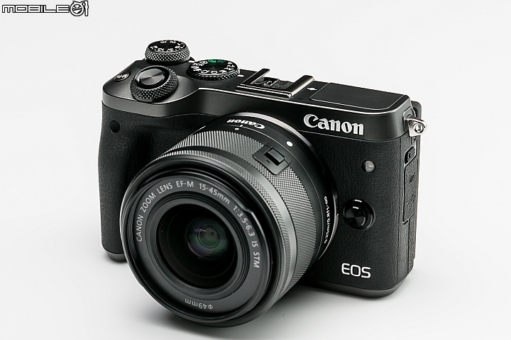 復古輕巧DAF技術加持！Canon EOS M6 評測報告- Mobile01