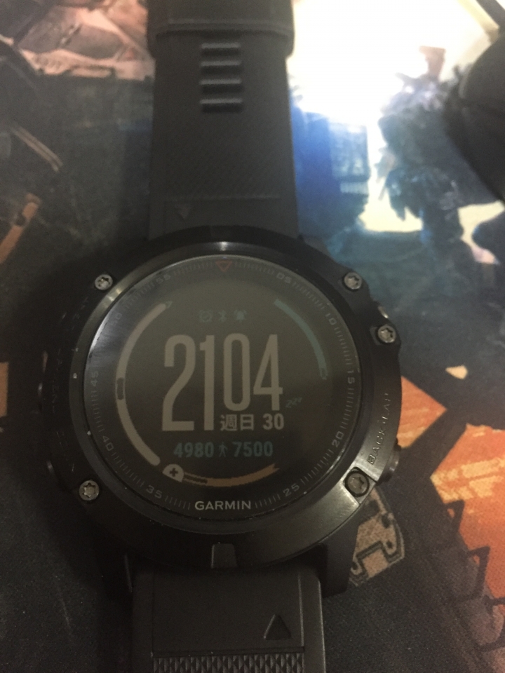 GARMIN FENIX 5X 錶面下載使用異常